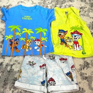 3 Pc Paw Patrol Set